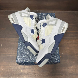 Jordan 4 Retro Midnight Navy Size 9 (Pre-Owned) - back