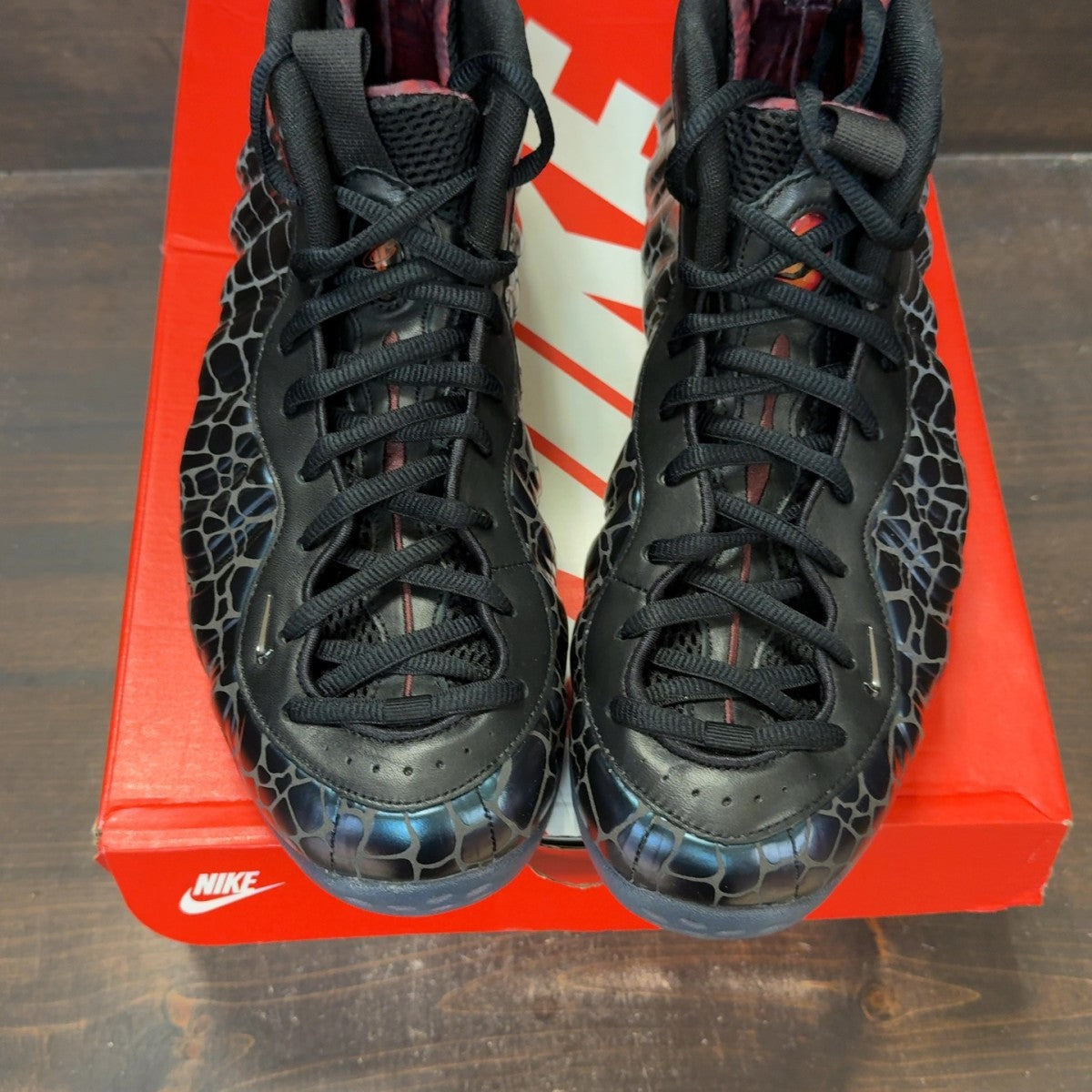 Nike Air Foamposite One Tekken 8 Kazuya Mishima Size 12 (Pre-Owned) - Image 3