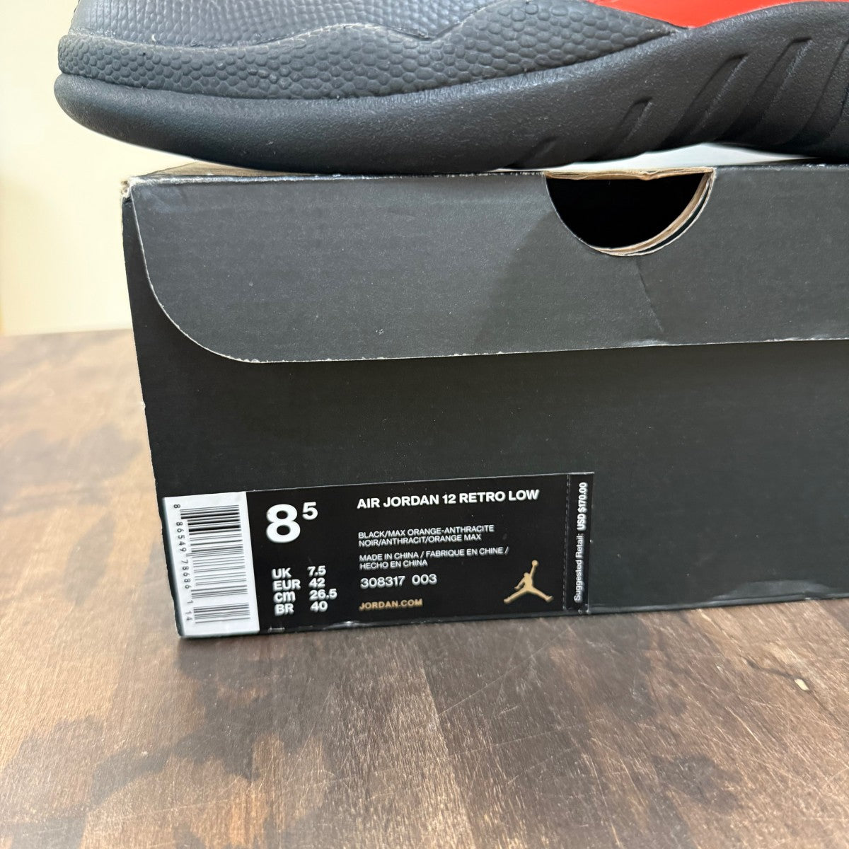 Jordan 12 Retro Low Max Orange - Image 7