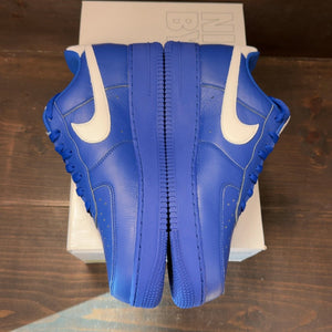 Nike Air Force 1 Low By You 'Canvas, Leather, & Satin Option' Size 12 - aux