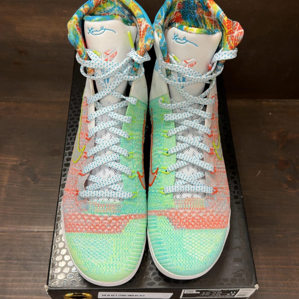 Nike Kobe 9 Elite Protro What The (2025) Size 9.5 - tag