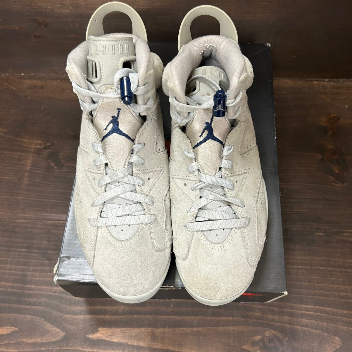 Jordan 6 Retro Georgetown (2022) Size 9.5 (Pre-Owned) - Image 3