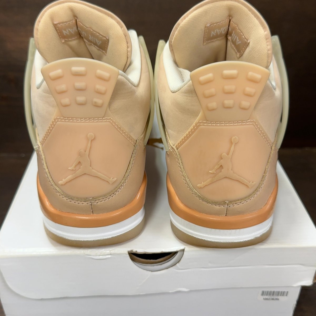 Jordan 4 Retro Shimmer (Women's) Size 8.5W (Pre-Owned) - aux