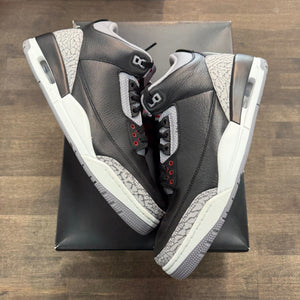 Jordan 3 Retro OG Black Cement (2024) Size 11 (Pre-Owned) - Image 1