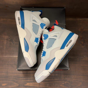 Jordan 4 Retro Military Blue (2024) Size 9.5 (Pre-Owned) - back