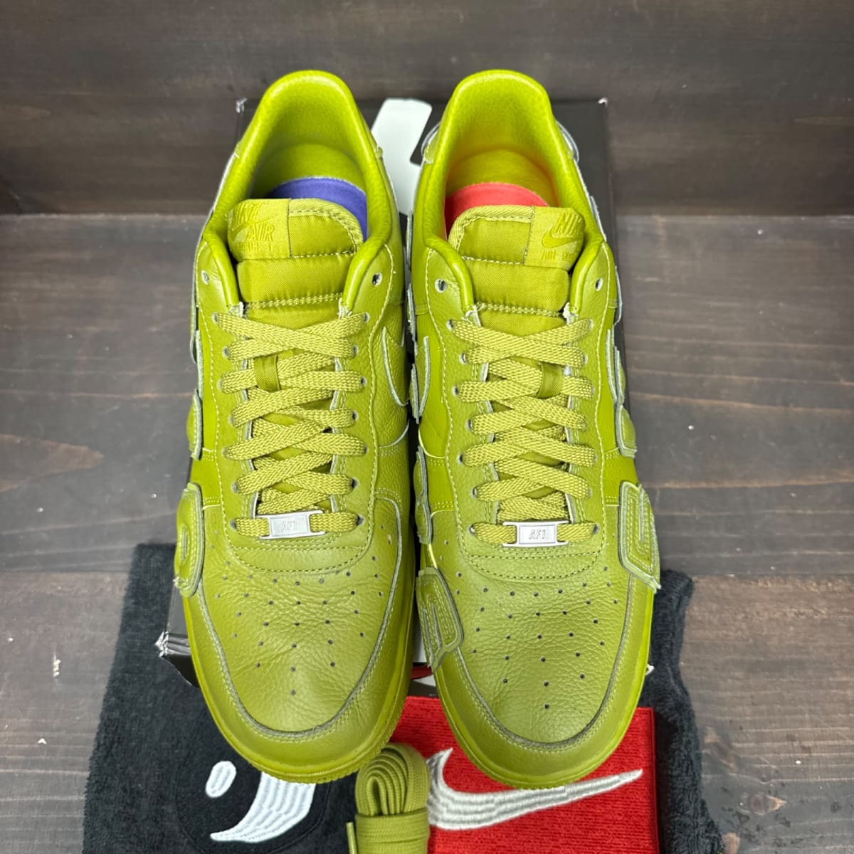 Nike Air Force 1 Low Cactus Plant Flea Market Moss Size 12 (Pre-Owned) - back
