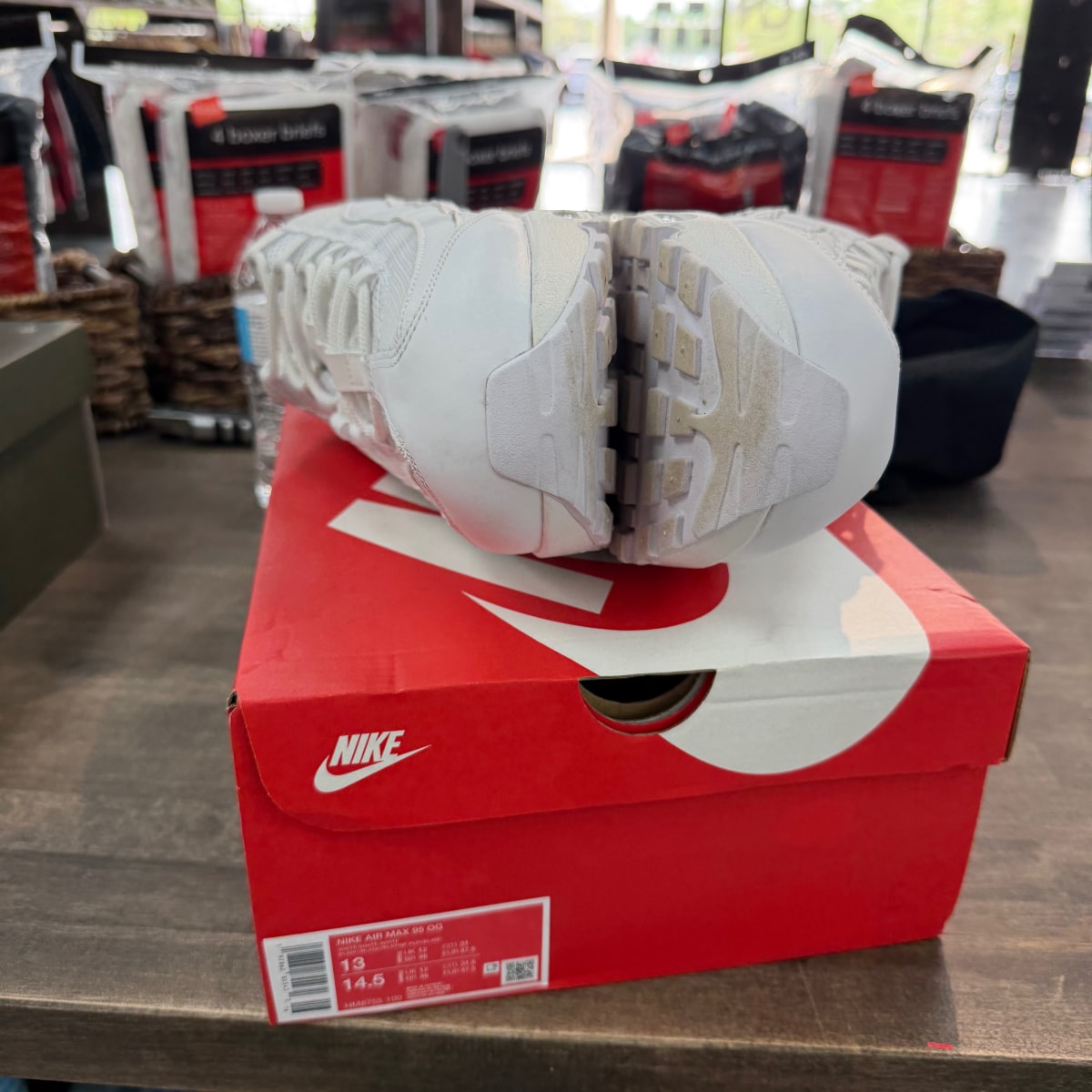 Nike Air Max 95 OG Big Bubble Triple White - Image 6