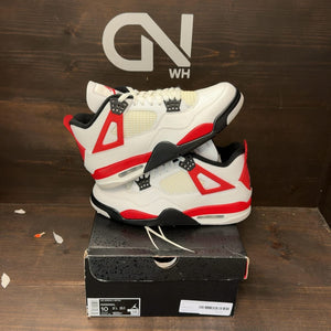 Jordan 4 Retro Red Cement Size 10 (Pre-Owned) - front