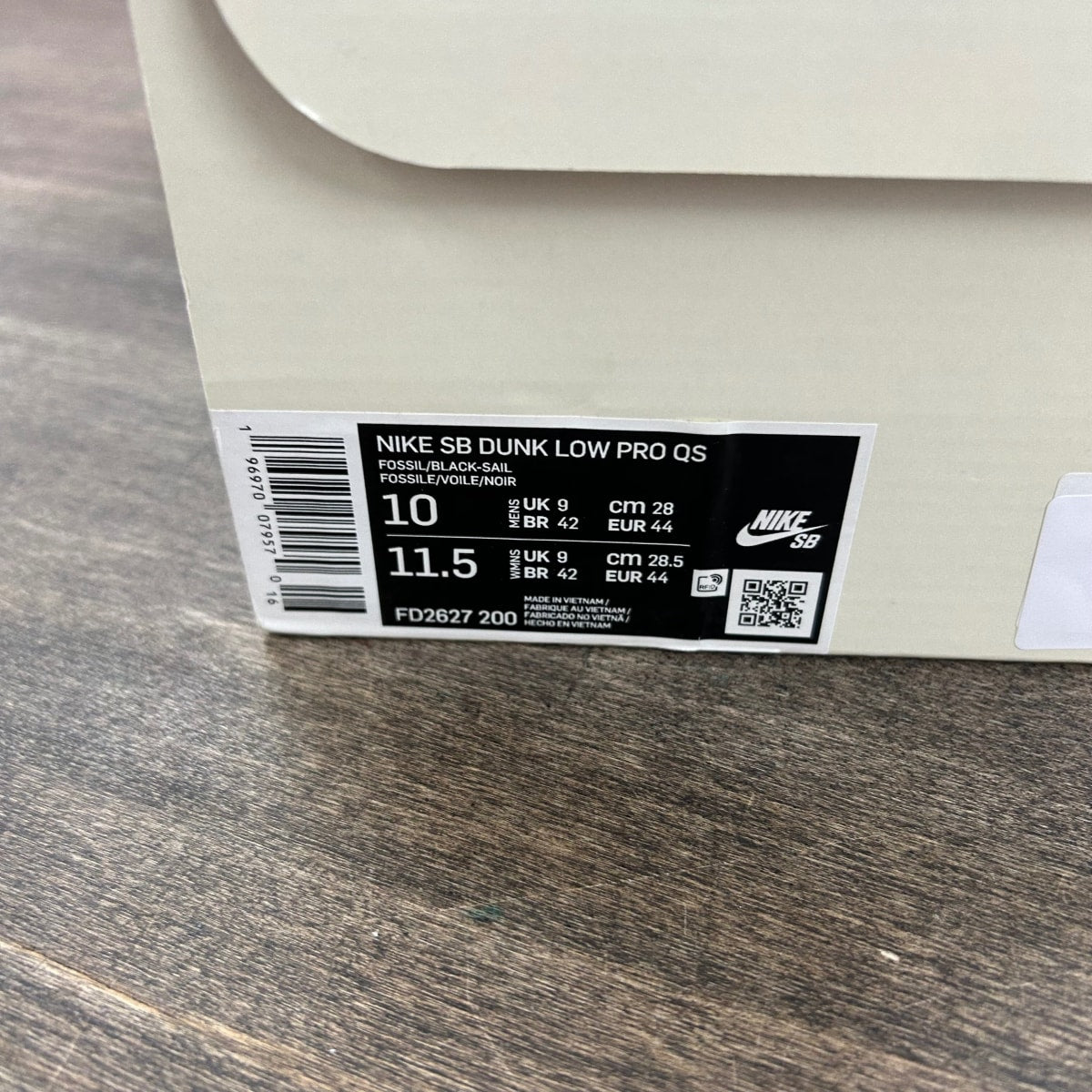 Nike SB Dunk Low Albino & Preto - Image 6