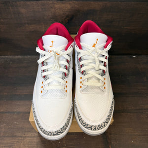 Jordan 3 Retro Cardinal Red Size 8.5 (Pre-Owned) - Image 2