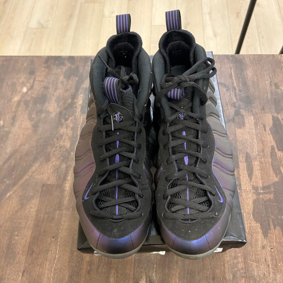 Nike Air Foamposite One Eggplant (2017) Size 13 (Pre-Owned) - Image 2