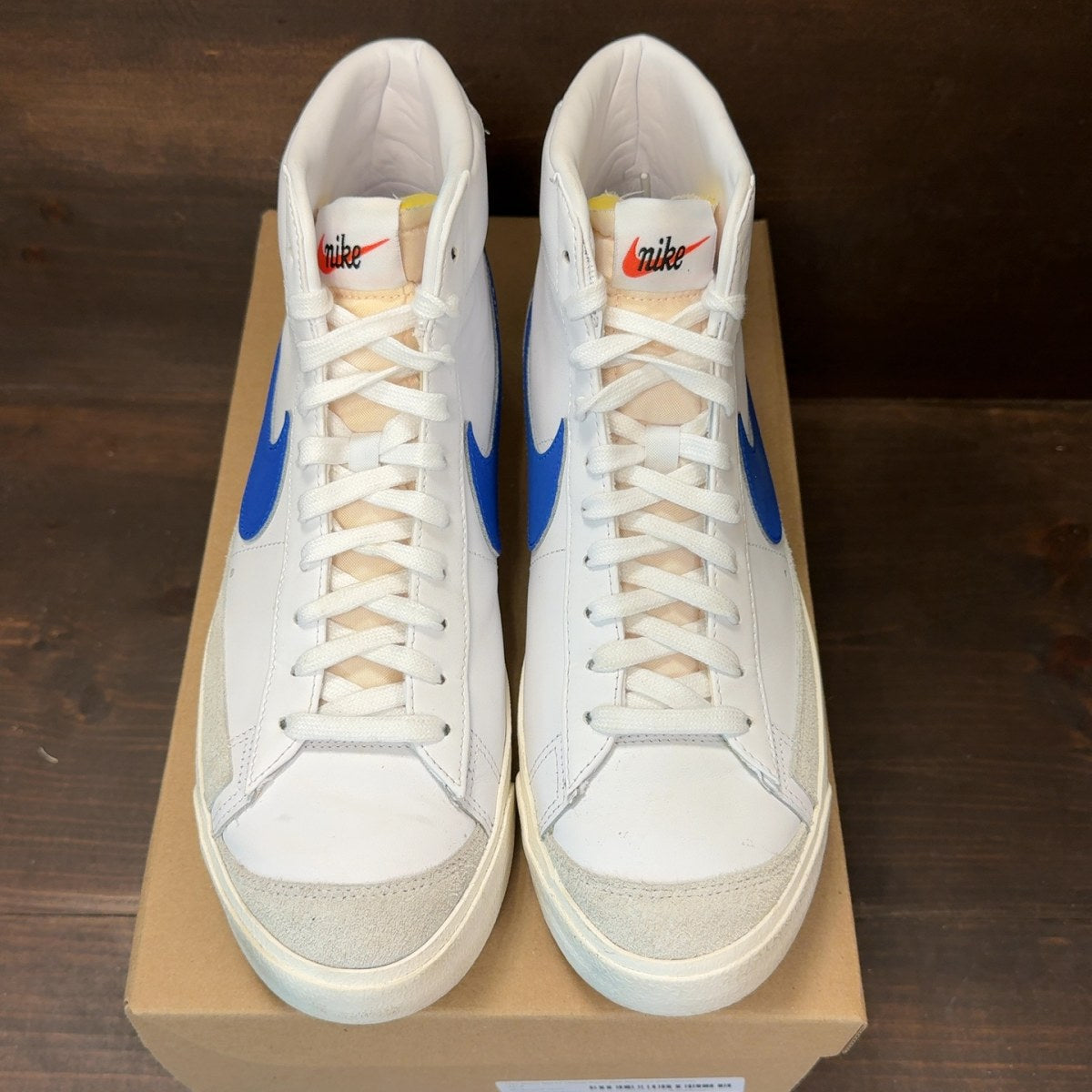 Nike Blazer Mid 77 Vintage Racer Blue Size 10.5 (Pre-Owned) - Image 3