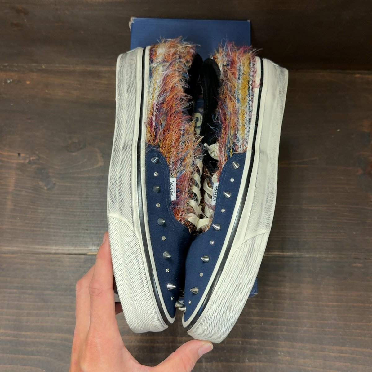 Vans Premium LX Authentic 44 Ibiza Pack Blue Size 10.5 (Pre-Owned) - back