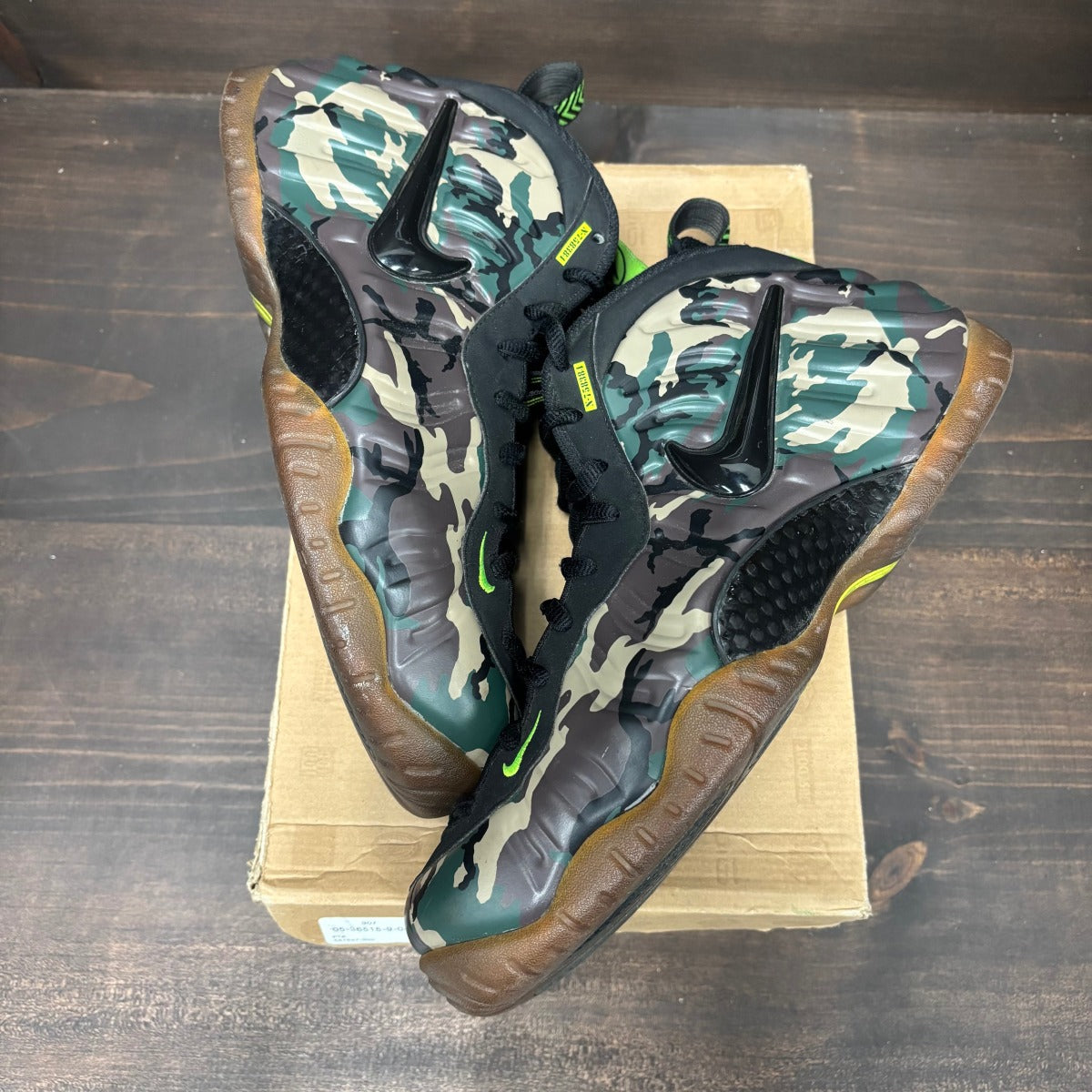 Nike Air Foamposite Pro Army Camo Size 12 (Pre-Owned)