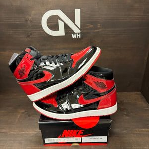 Jordan 1 Retro High OG Patent Bred - Image 1