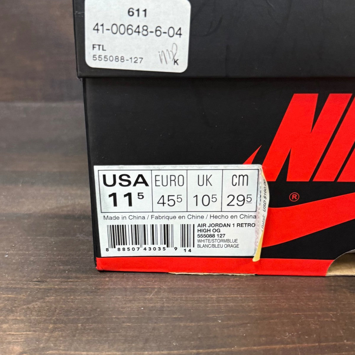 Jordan 1 Retro Storm Blue - Image 7