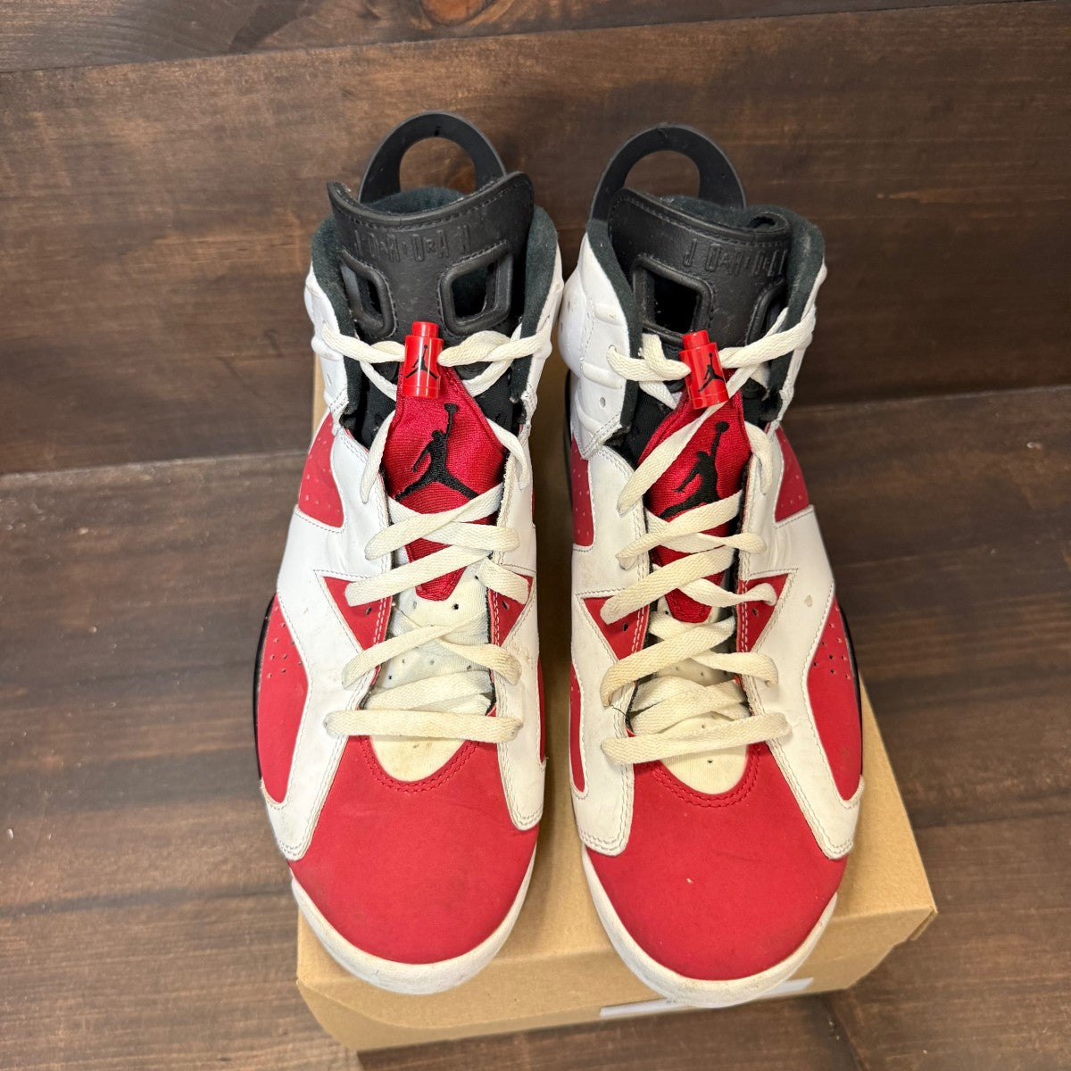 Jordan 6 Retro Carmine (2021) Size 11 (Pre-Owned) - Image 2