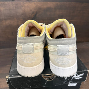 Jordan 1 Low Inside Out Cream White Light Grey (GS) - Image 3