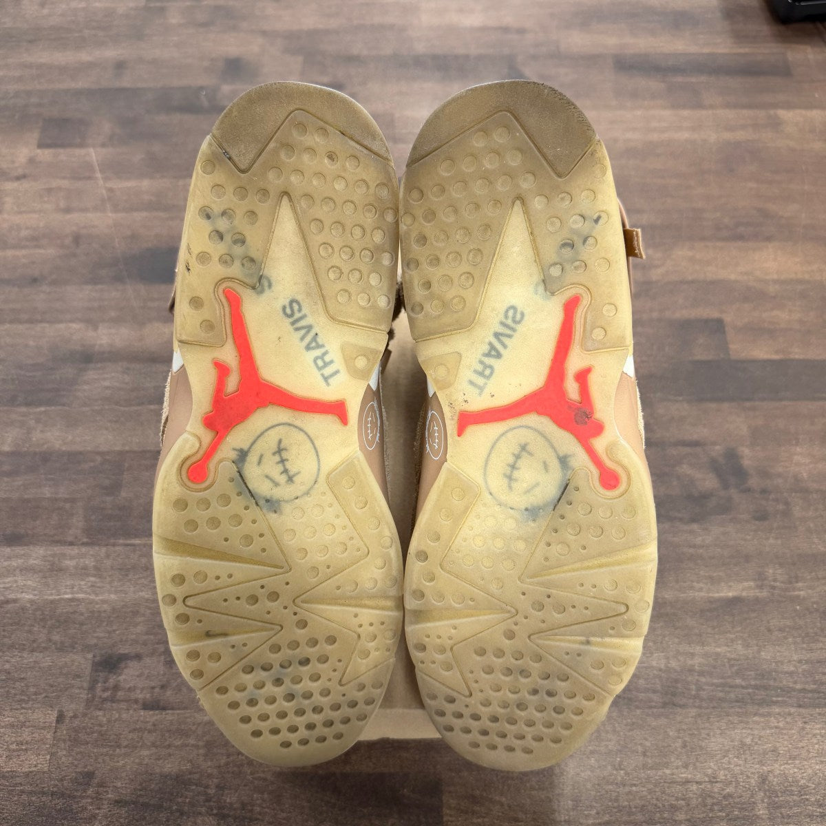 Jordan 6 Retro Travis Scott British Khaki Size 14 (Pre-Owned) - Image 5