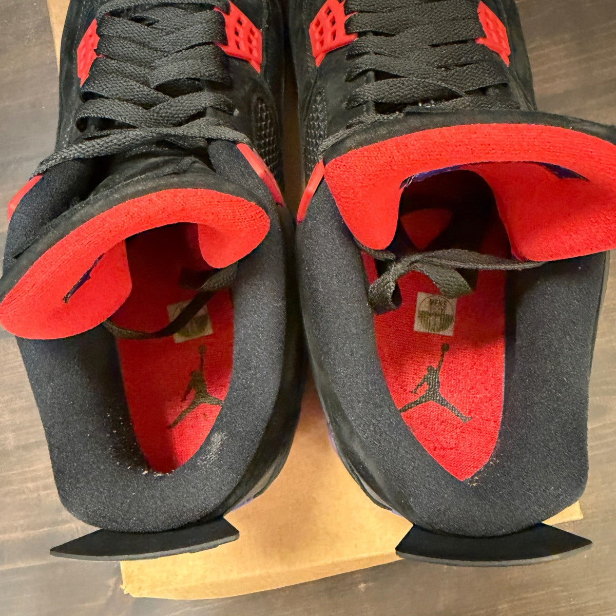 Jordan 4 Retro Raptors (2018) Size 11 (Pre-Owned) - Image 5