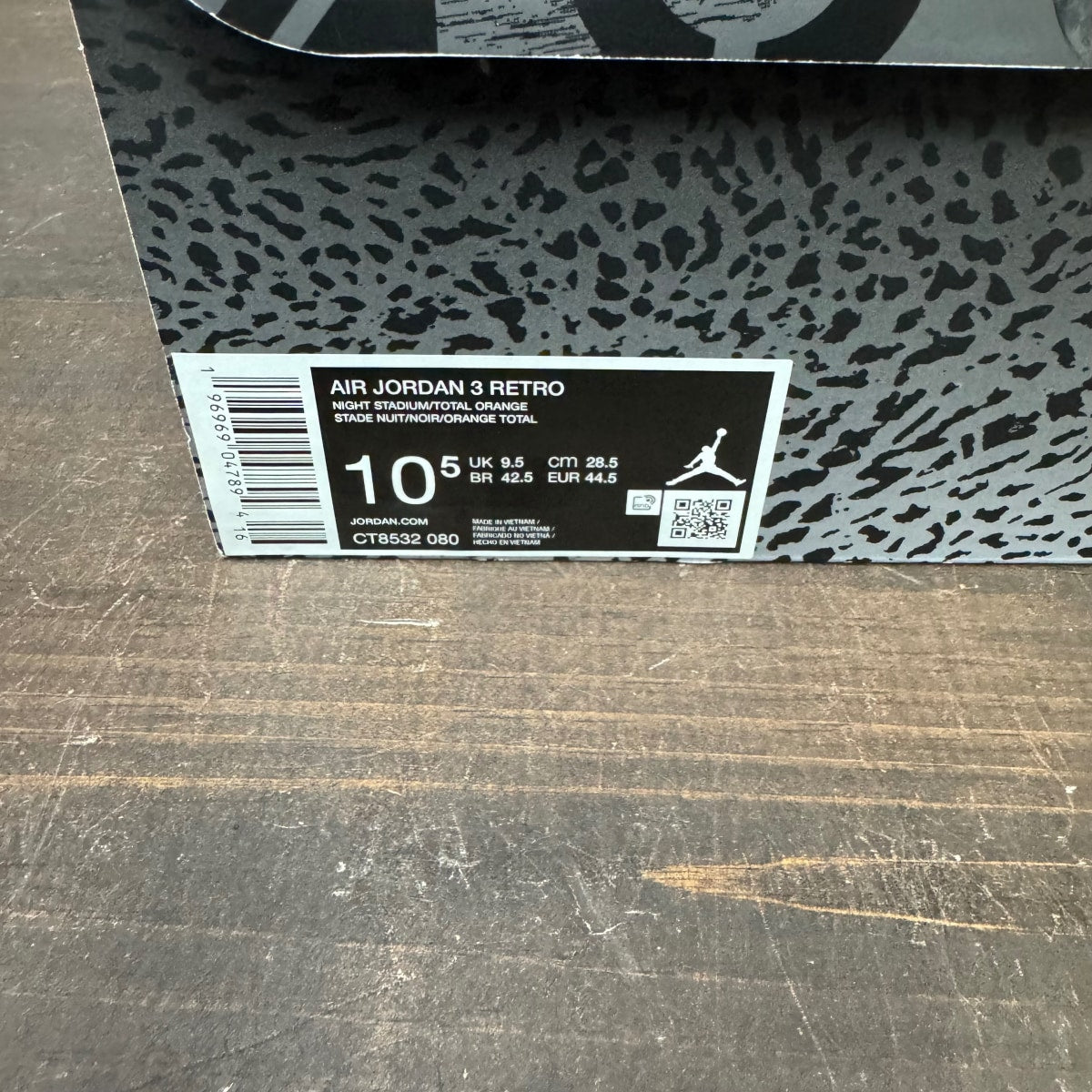 Jordan 3 Retro Fear Pack (2023) - Image 7