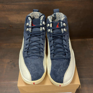Jordan 12 Retro International Flight Size 10 (Pre-Owned) - tag