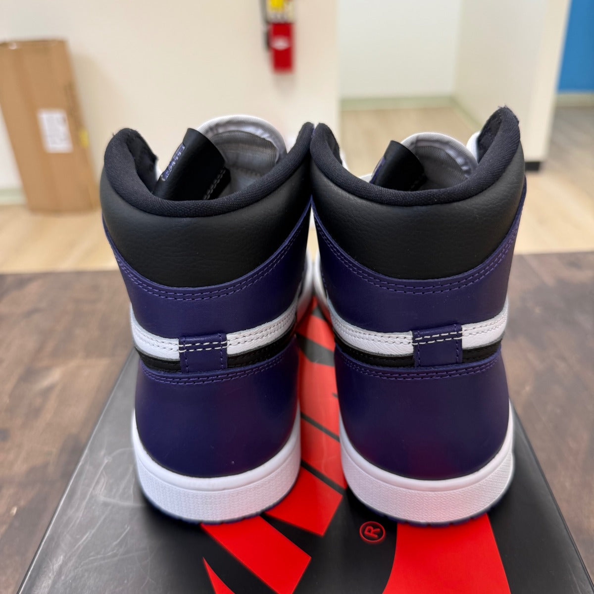 Jordan 1 Retro High Court Purple White - Image 3