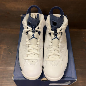 Jordan 6 Retro Midnight Navy (2022) Size 8 (Pre-Owned) - tag