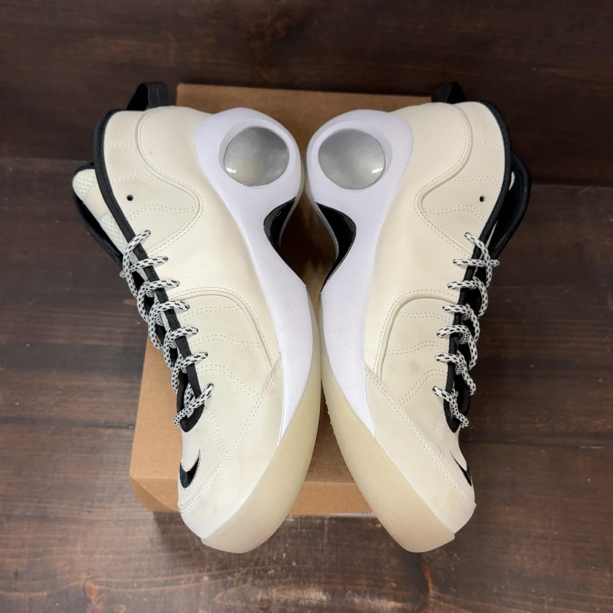 Nike Air Zoom Flight 95 Sail Pale Ivory Metallic Silver Size 13 (Pre-Owned) - aux