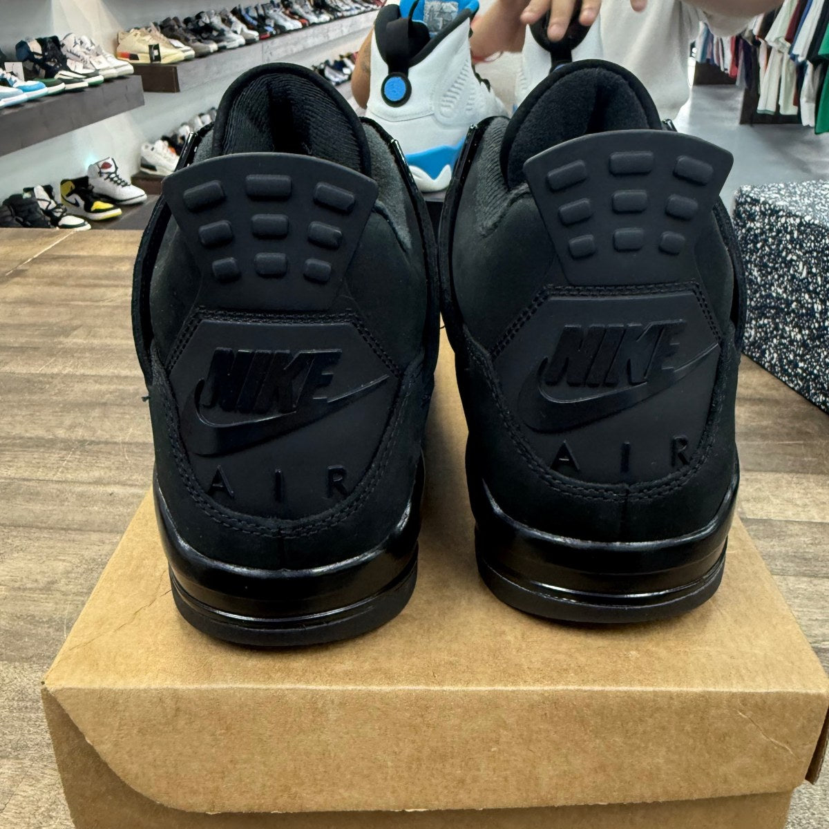 Jordan 4 Retro Black Cat (2025) Size 11 (Pre-Owned) - Image 3