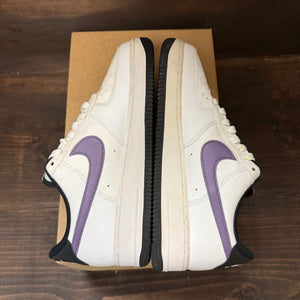 Nike Air Force 1 Low Hoops White Canyon Purple Size 8 (Pre-Owned) - Image 6