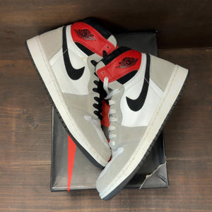 Jordan 1 Retro High Light Smoke Grey Size 8.5 (Pre-Owned) - back