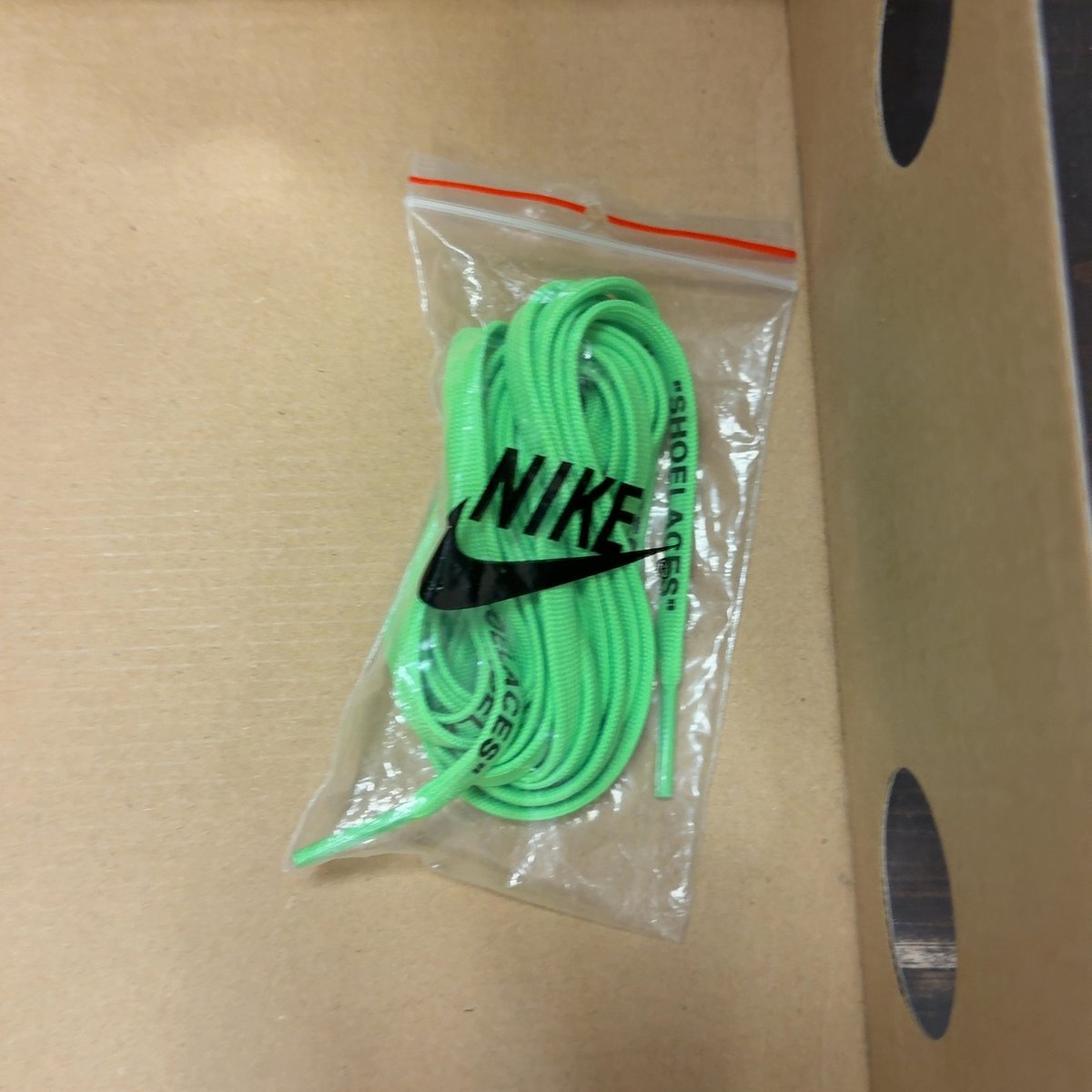 Nike Air Rubber Dunk Off-White Green Strike Size 9.5 (Pre-Owned) - aux