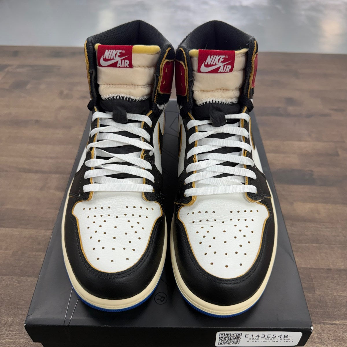 Jordan 1 Retro High OG SP Fragment x Union LA Varsity Red Sport Royal - Image 2