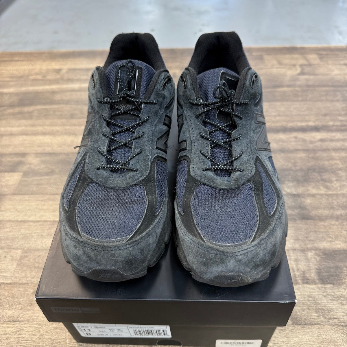 New Balance 990v4 JJJJound Navy - Image 3