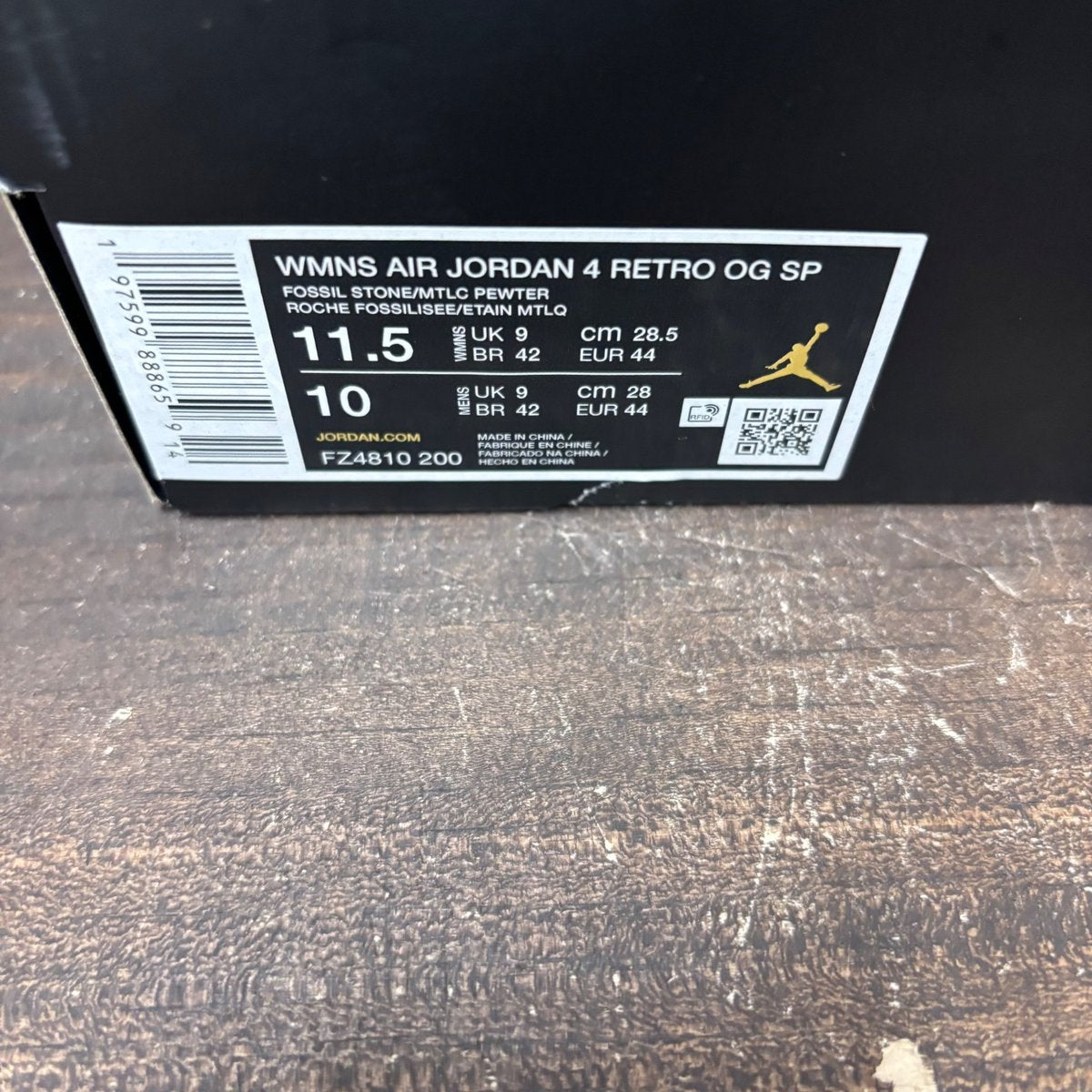 Jordan 4 Retro OG SP A Ma Maniére While You Were Sleeping (Women's) Size 11.5W (Pre-Owned) - aux