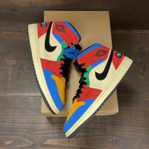 Jordan 1 Mid SE Fearless Blue the Great Size 8.5 (Pre-Owned) - back