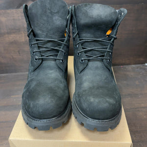 Timberland 6" Basic Boot Black Nubuck Size 8.5 (Pre-Owned) - Image 3