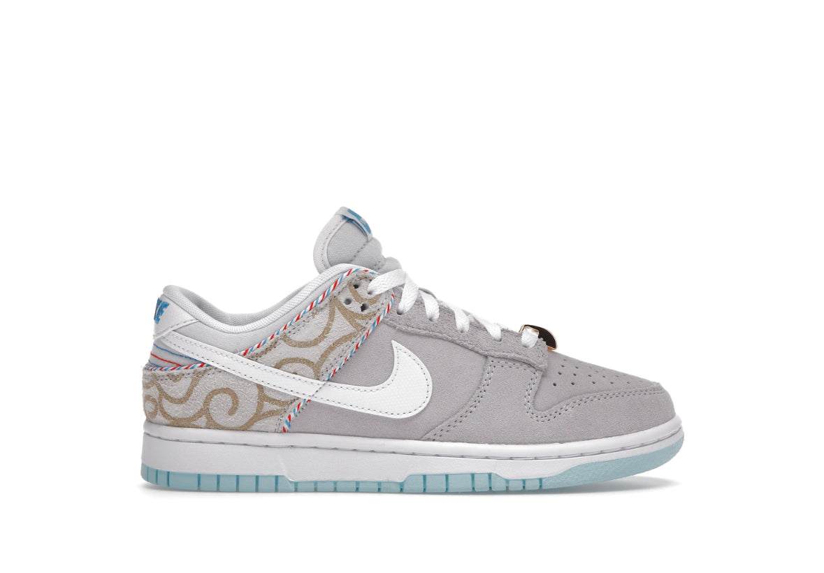 Nike Dunk Low SE Barber Shop Grey