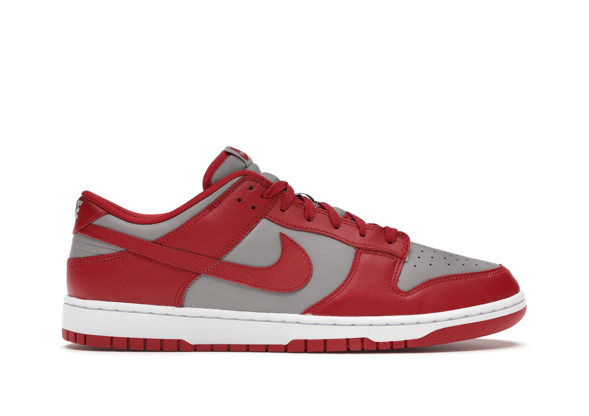Retro Medium Grey Varsity Red UNLV Nike Dunk Low (2021)