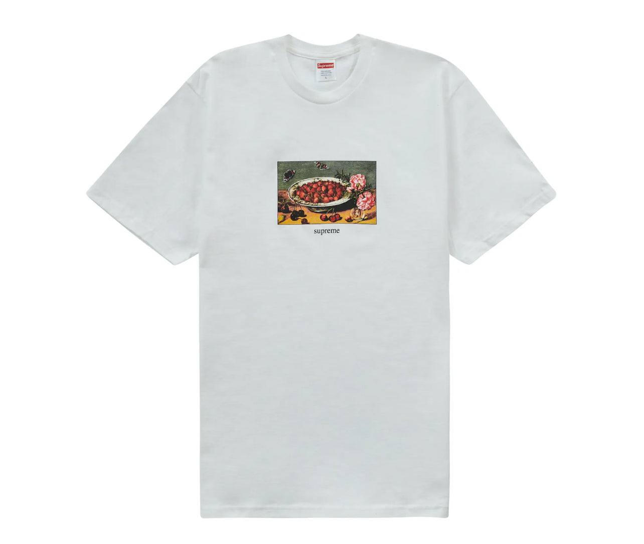 Strawberries Supreme Tee White
