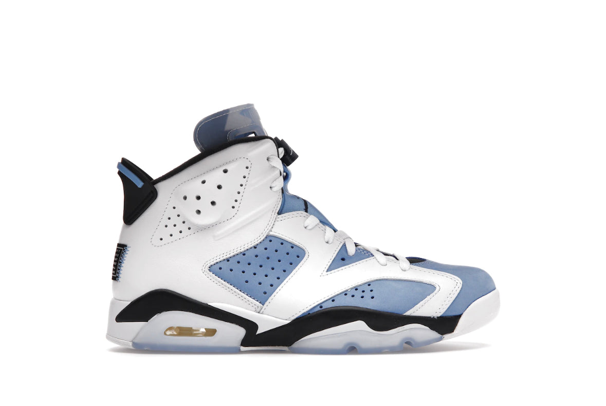 UNC White Jordan 6 Retro
