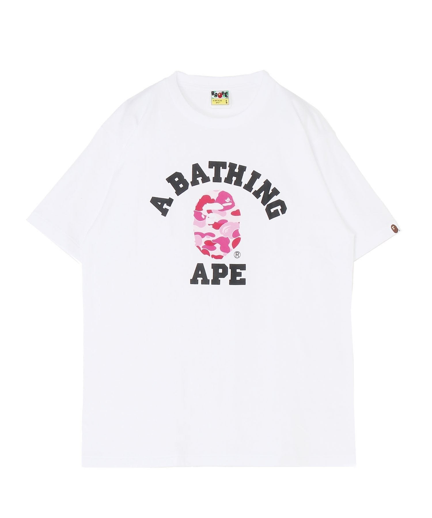 BAPE ABC Pink Camo T Shirt