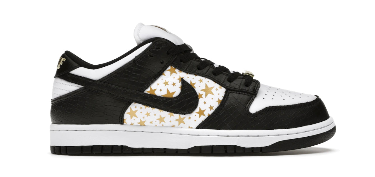 Supreme Stars Black SB Dunk Low (2021)