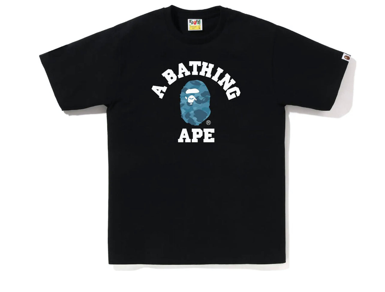 BAPE Honeycomb Camo College Tee