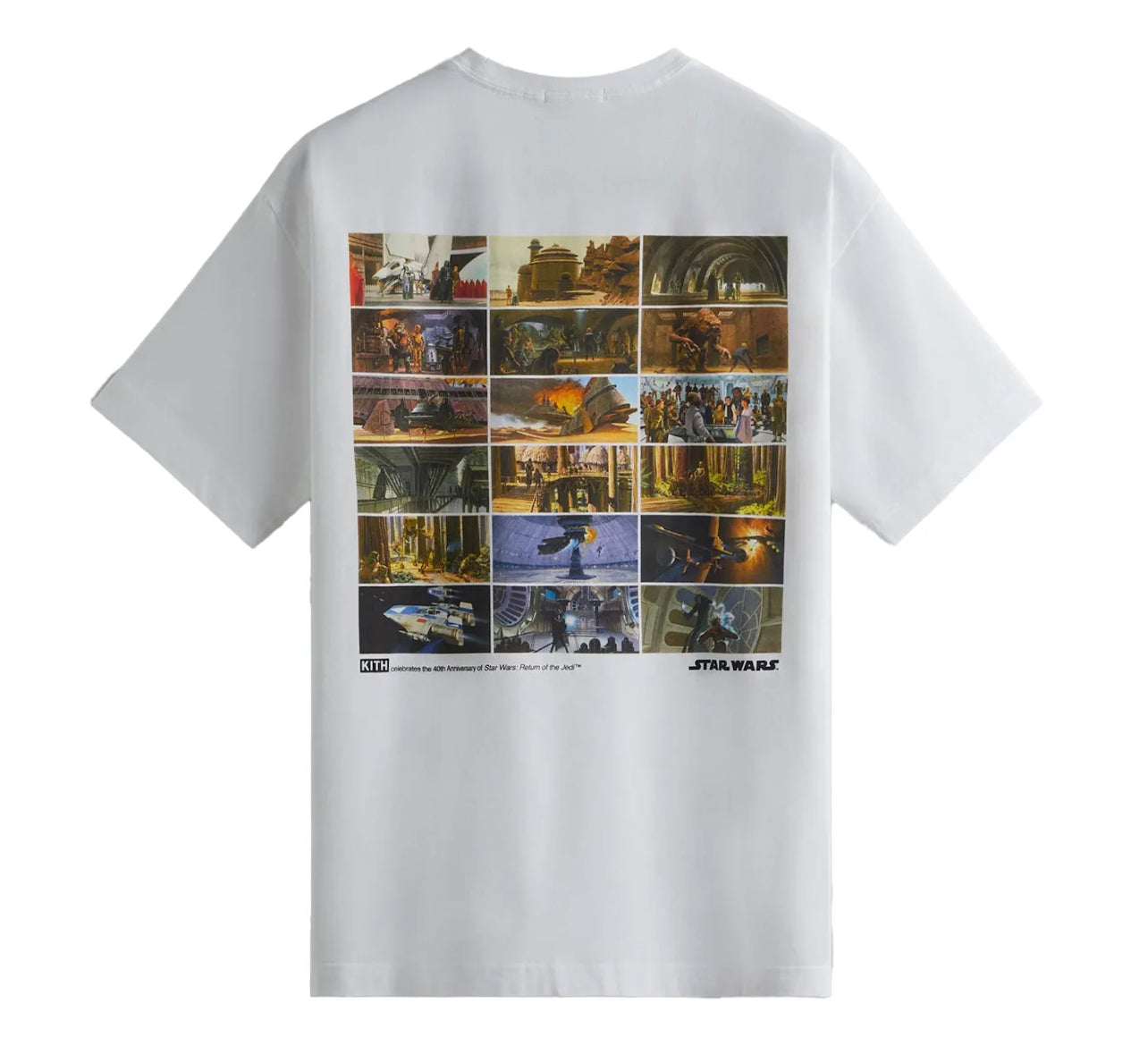 Kith x Starwars Concept Tee White