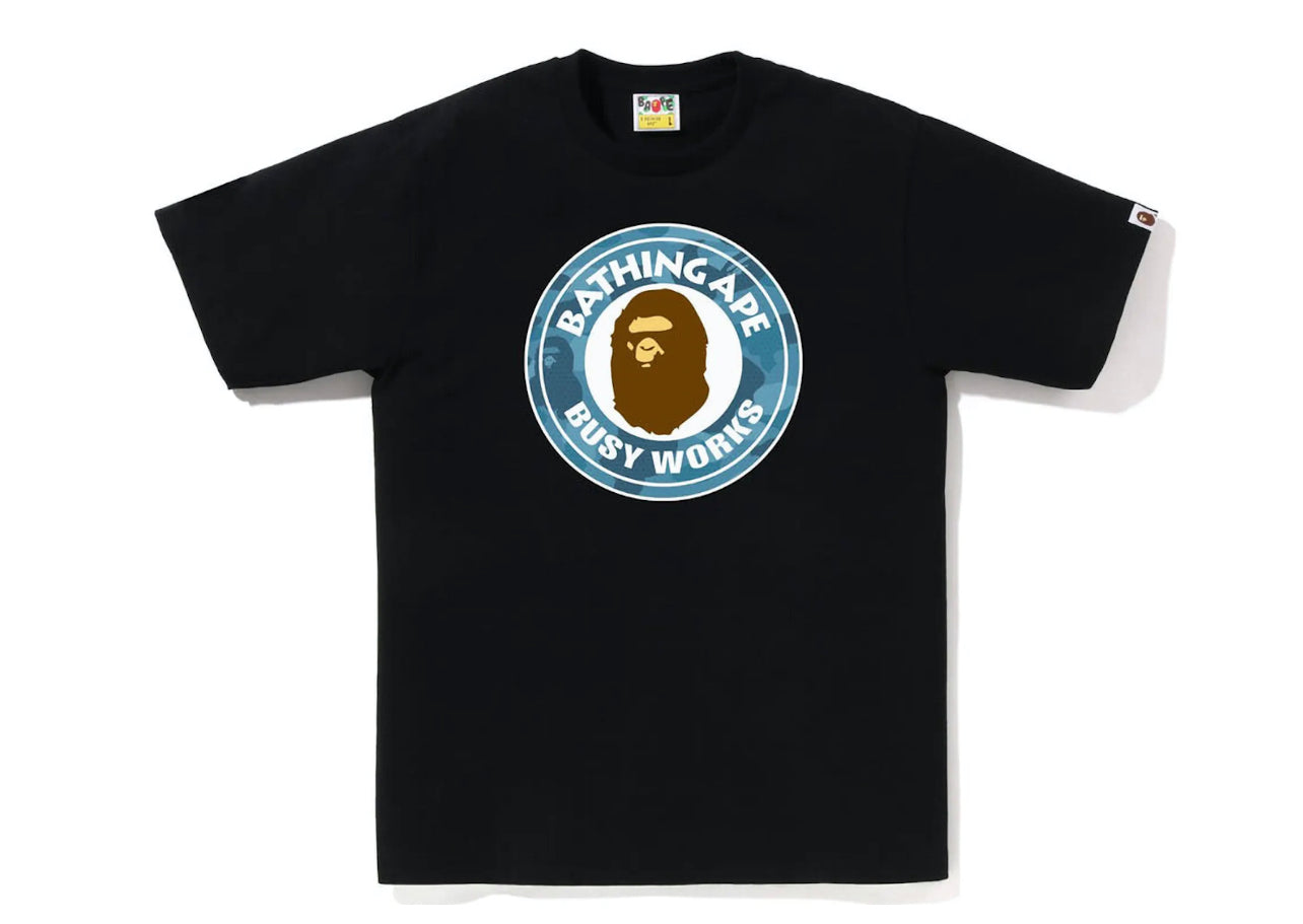 Bape Honeycomb Camo Busy Works Black/Blue