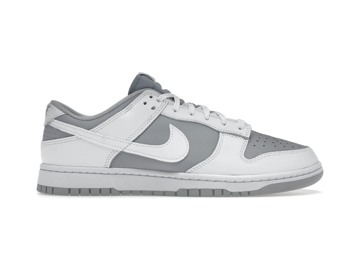 White Grey Nike Dunk Low