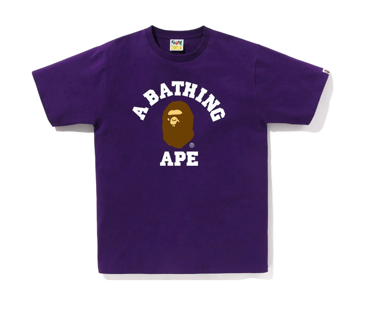 Bape College Tee Purple (2023)