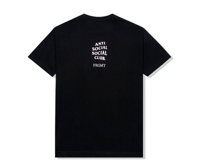 ASSC Anti Social Club x Fragment Interference Tee Black